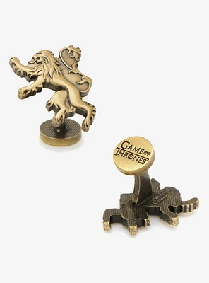 Game Of Thrones Lannister Lion Sigil Cufflinks