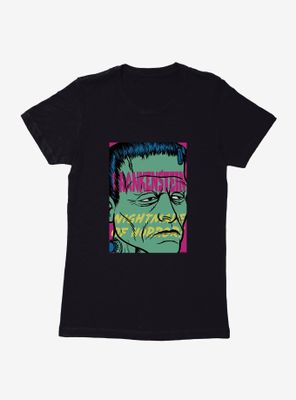 Frankenstein Nightmare Of Horror Womens T-Shirt