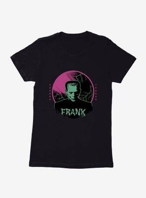 Frankenstein The Monster Lightning Womens T-Shirt