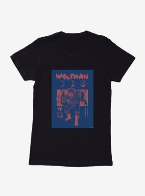 The Wolf Man Glare Womens T-Shirt