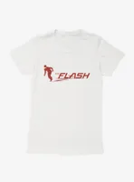 DC Comics The Flash Action Logo Womens T-Shirt