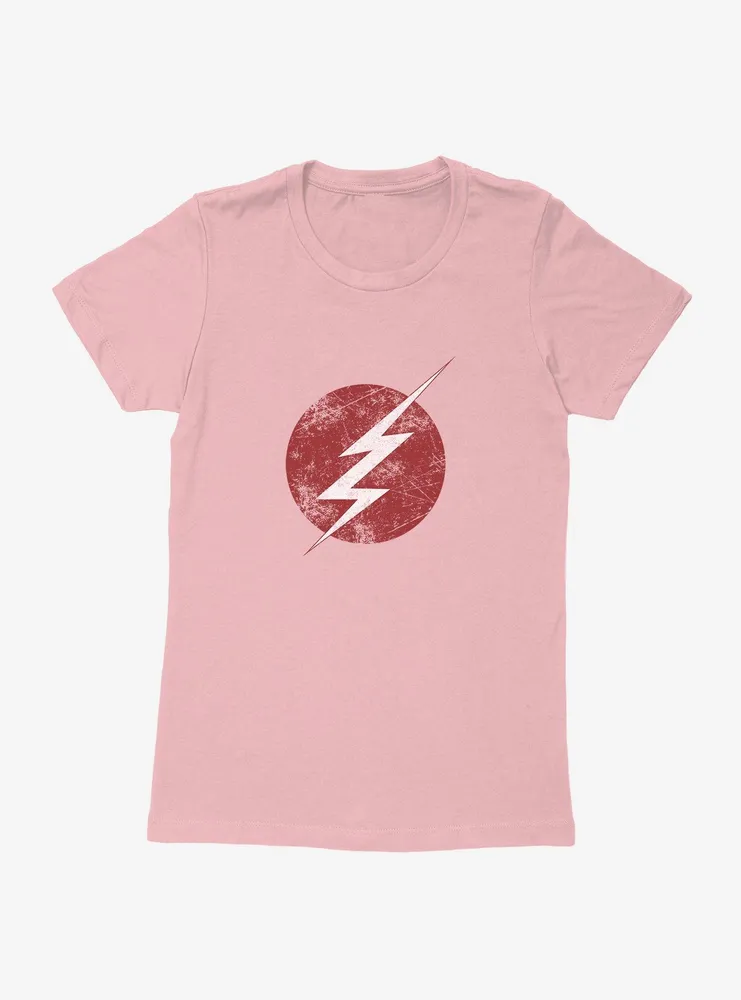 DC Comics The Flash Distressed Bolt Womens T-Shirt