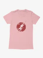 DC Comics The Flash Distressed Bolt Womens T-Shirt