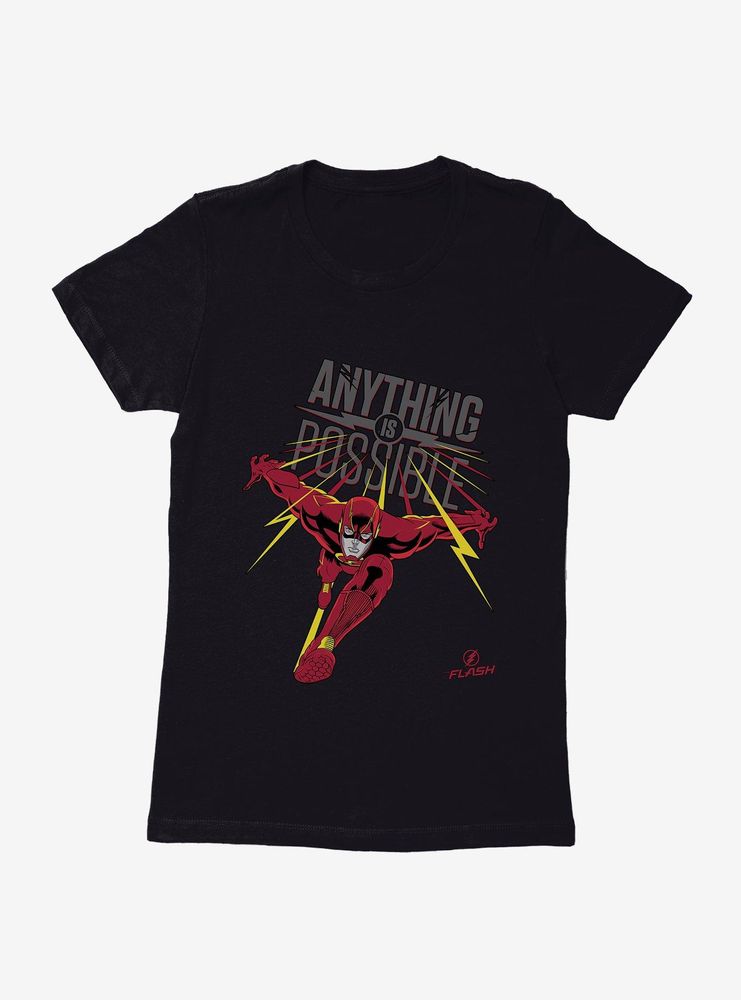 DC Comics The Flash On Go Womens T-Shirt