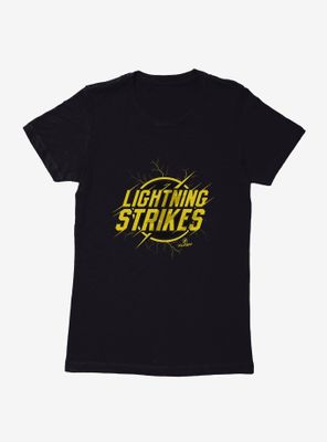 DC Comics The Flash Lightning Strikes Womens T-Shirt