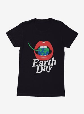 Earth Day Cherry Womens T-Shirt