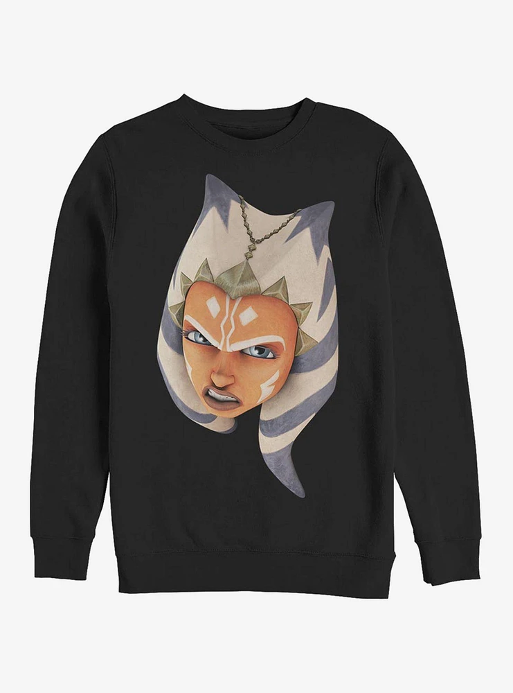 Star Wars: The Clone Wars Ahsoka Face Sweatshirt