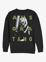 Star Wars: The Clone Wars Ahsoka Text Sweatshirt