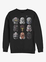 Star Wars: The Clone Wars Helmets Sweatshirt