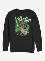 Star Wars: The Clone Wars Yoda Matters Not Sweatshirt