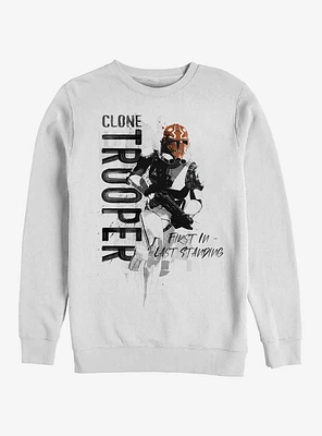 Star Wars: The Clone Wars Trooper Running Sweatshirt