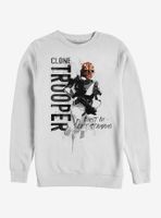 Star Wars: The Clone Wars Trooper Running Sweatshirt