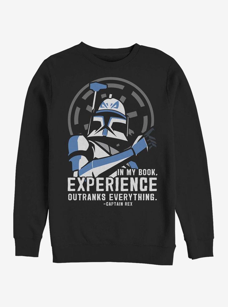 Star Wars: The Clone Wars Outranks Everything Sweatshirt