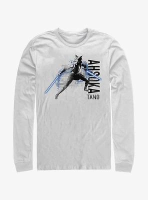 Star Wars: The Clone Wars Ahsoka Collage Long-Sleeve T-Shirt