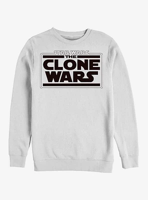 Star Wars: The Clone Wars Logo Sweatshirt