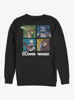 Star Wars: The Clone Wars Panel Four Sweatshirt