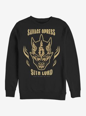 Star Wars: The Clone Wars Dathomirian Savage Opress Sweatshirt