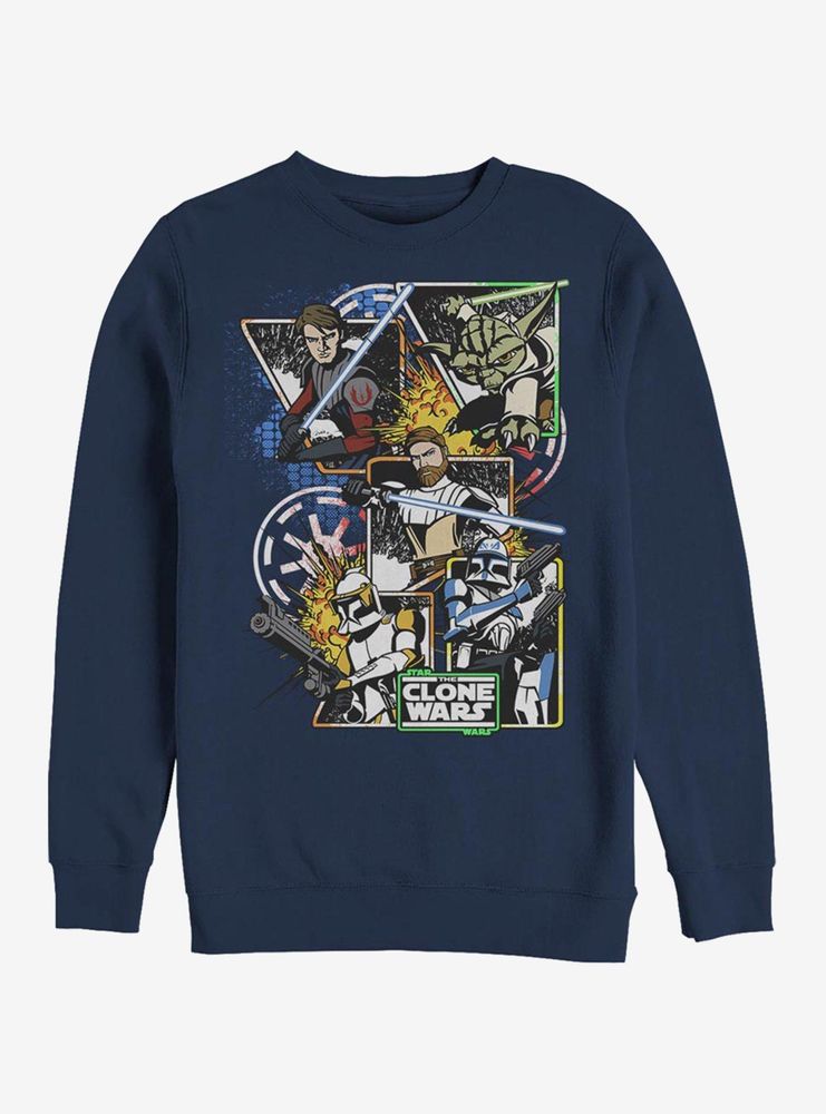 Star Wars: The Clone Wars Great Power Sweatshirt