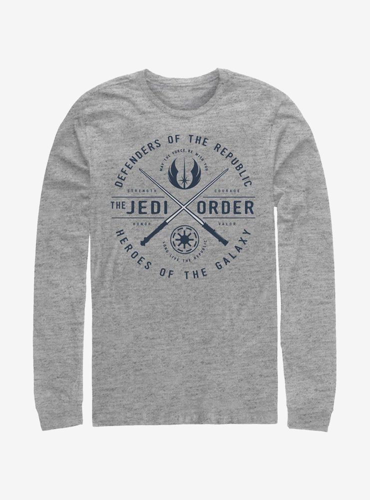 Star Wars: The Clone Wars Jedi Order Emblem Long-Sleeve T-Shirt