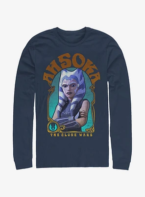 Star Wars: The Clone Wars Ahsoka Nouveau Long-Sleeve T-Shirt