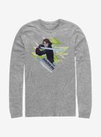 Star Wars: The Clone Wars Anakin Angled Long-Sleeve T-Shirt