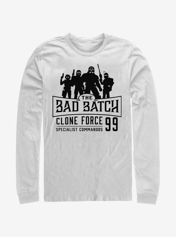 Star Wars: The Clone Wars Bad Batch Emblem Long-Sleeve T-Shirt