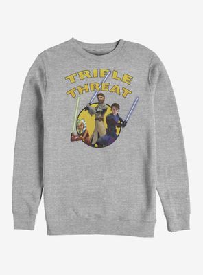 Star Wars: The Clone Wars Ahsoka Light Side Triple Threat Sweatshirt