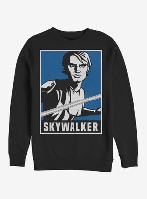 Star Wars: The Clone Wars Skywalker Poster Sweatshirt