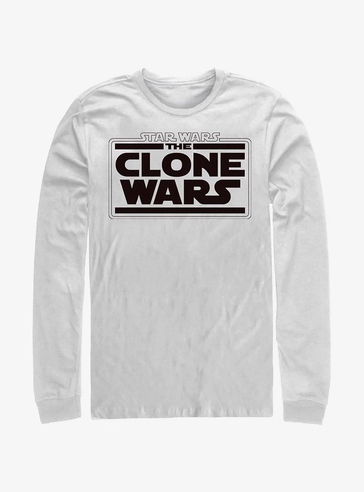 Star Wars: The Clone Wars Logo Long-Sleeve T-Shirt