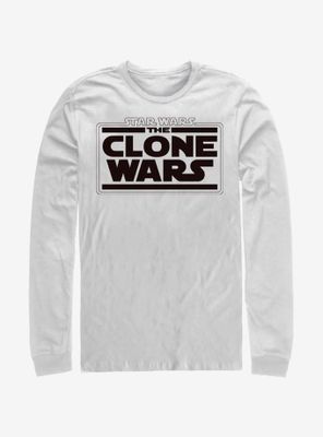Star Wars: The Clone Wars Logo Long-Sleeve T-Shirt