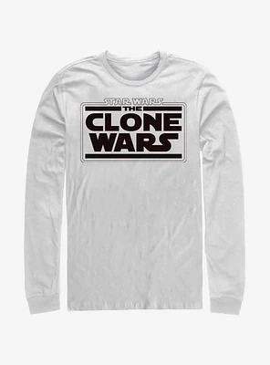 Star Wars: The Clone Wars Logo Long-Sleeve T-Shirt