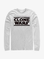 Star Wars: The Clone Wars Logo Long-Sleeve T-Shirt