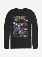 Star Wars: The Clone Wars Face Off Long-Sleeve T-Shirt