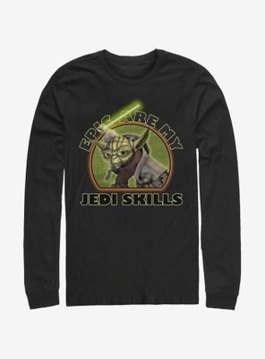 Star Wars: The Clone Wars Yoda Jedi Skills Long-Sleeve T-Shirt