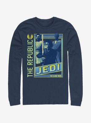 Star Wars: The Clone Wars Jedi Group Long-Sleeve T-Shirt