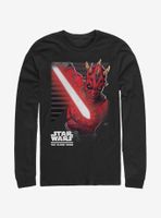 Star Wars: The Clone Wars Maul Strikes Long-Sleeve T-Shirt