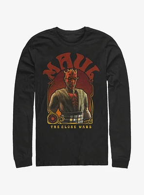 Star Wars: The Clone Wars Maul Nouveau Long-Sleeve T-Shirt