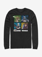 Star Wars: The Clone Wars Panel Four Long-Sleeve T-Shirt