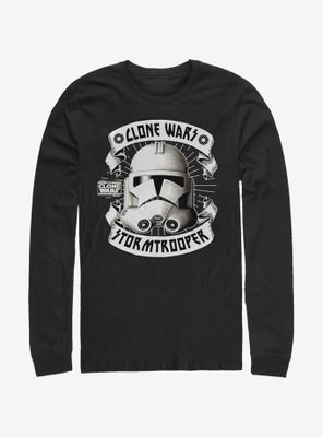 Star Wars: The Clone Wars Banner Trooper Long-Sleeve T-Shirt