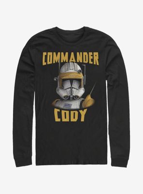 Star Wars: The Clone Wars Commander Cody Helmet Long-Sleeve T-Shirt