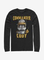 Star Wars: The Clone Wars Commander Cody Helmet Long-Sleeve T-Shirt