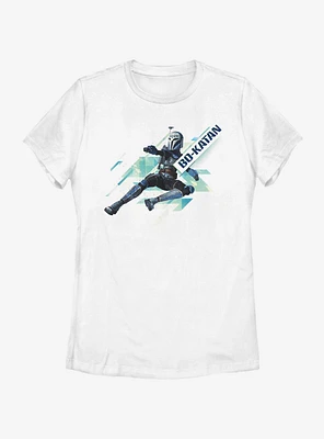 Star Wars: The Clone Wars Bo-Katan Angled Womens T-Shirt
