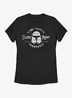 Star Wars: The Clone Wars Army Emblem Womens T-Shirt