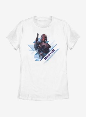 Star Wars: The Clone Wars Hunter Angled Womens T-Shirt