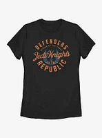 Star Wars: The Clone Wars Jedi Knights Emblem Womens T-Shirt