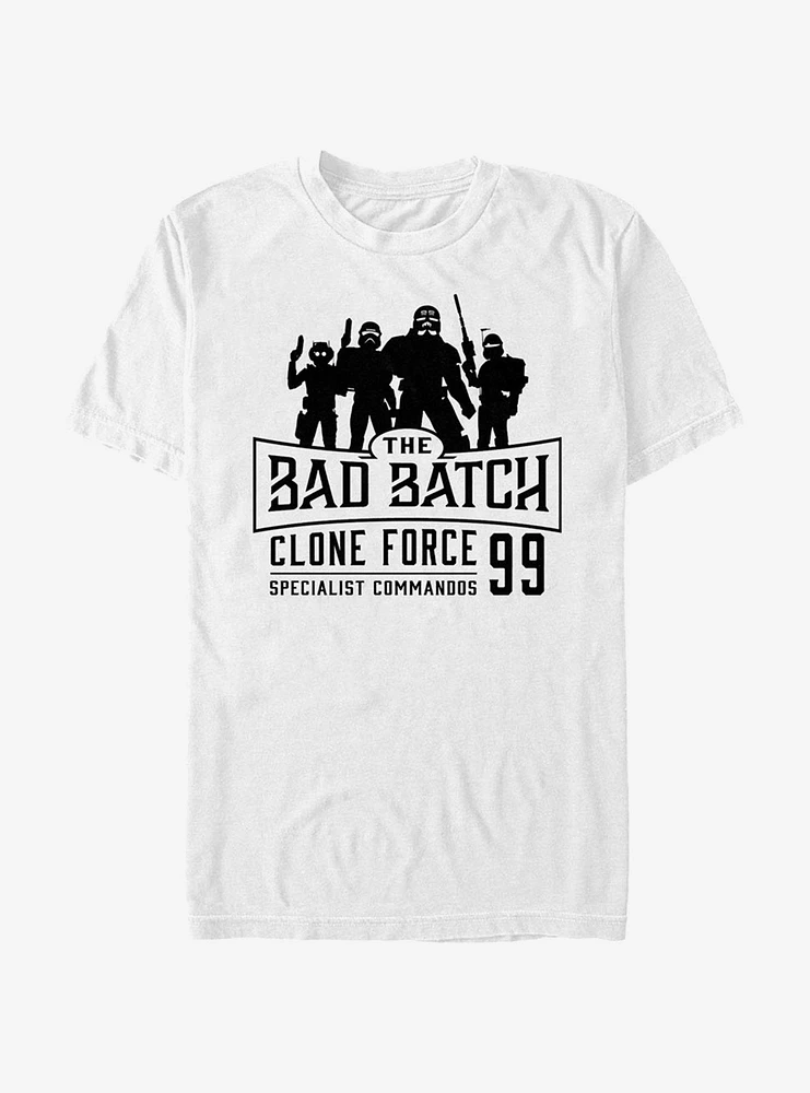 Star Wars: The Clone Wars Bad Batch Emblem T-Shirt