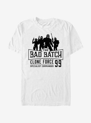Star Wars: The Clone Wars Bad Batch Emblem T-Shirt