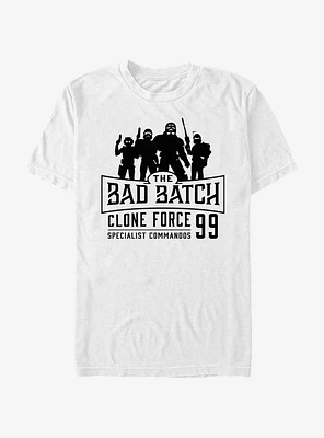 Star Wars: The Clone Wars Bad Batch Emblem T-Shirt