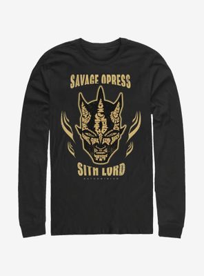 Star Wars: The Clone Wars Dathomirian Savage Opress Long-Sleeve T-Shirt