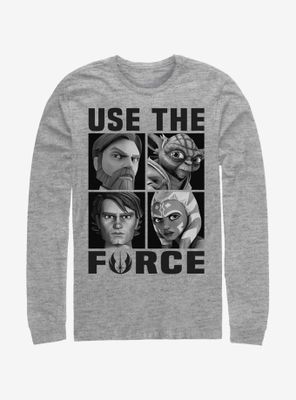 Star Wars: The Clone Wars Force Users Long-Sleeve T-Shirt